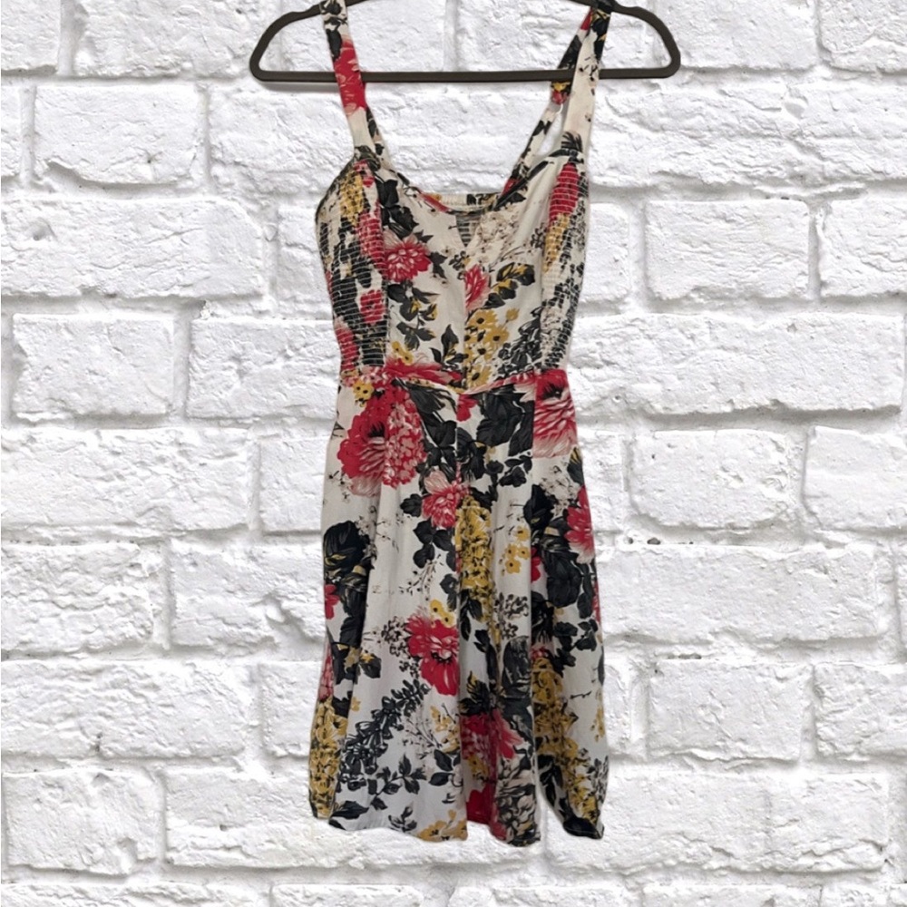 Urban Outfitters Kimchi Blue Floral Dress Red Size M